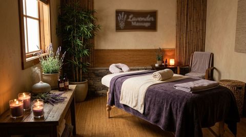 Illustration of Lavender Massage, massage spa in Santa Maria, CA